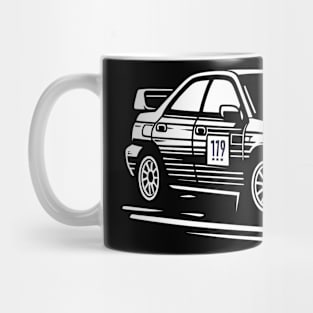 Subaru Impreza STI Rally Car Mug